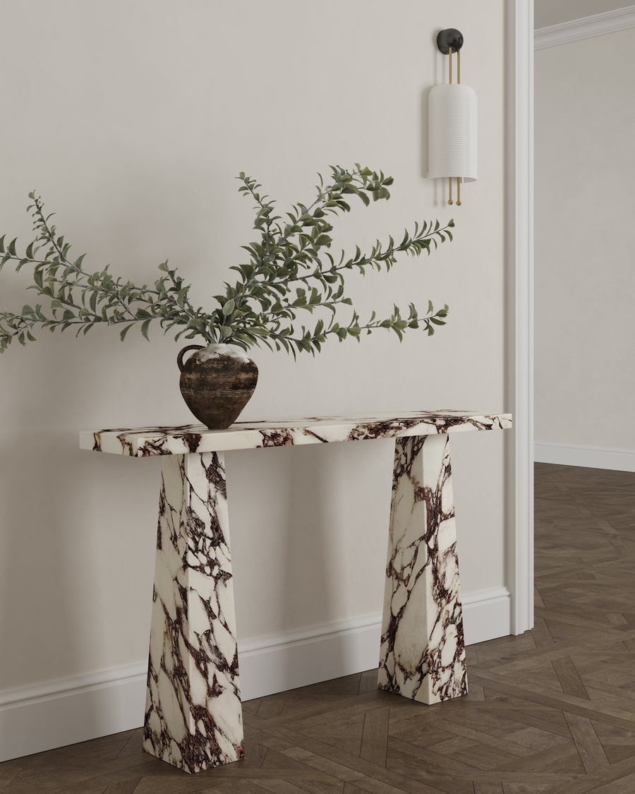 Viola marble console table by Collection Noir