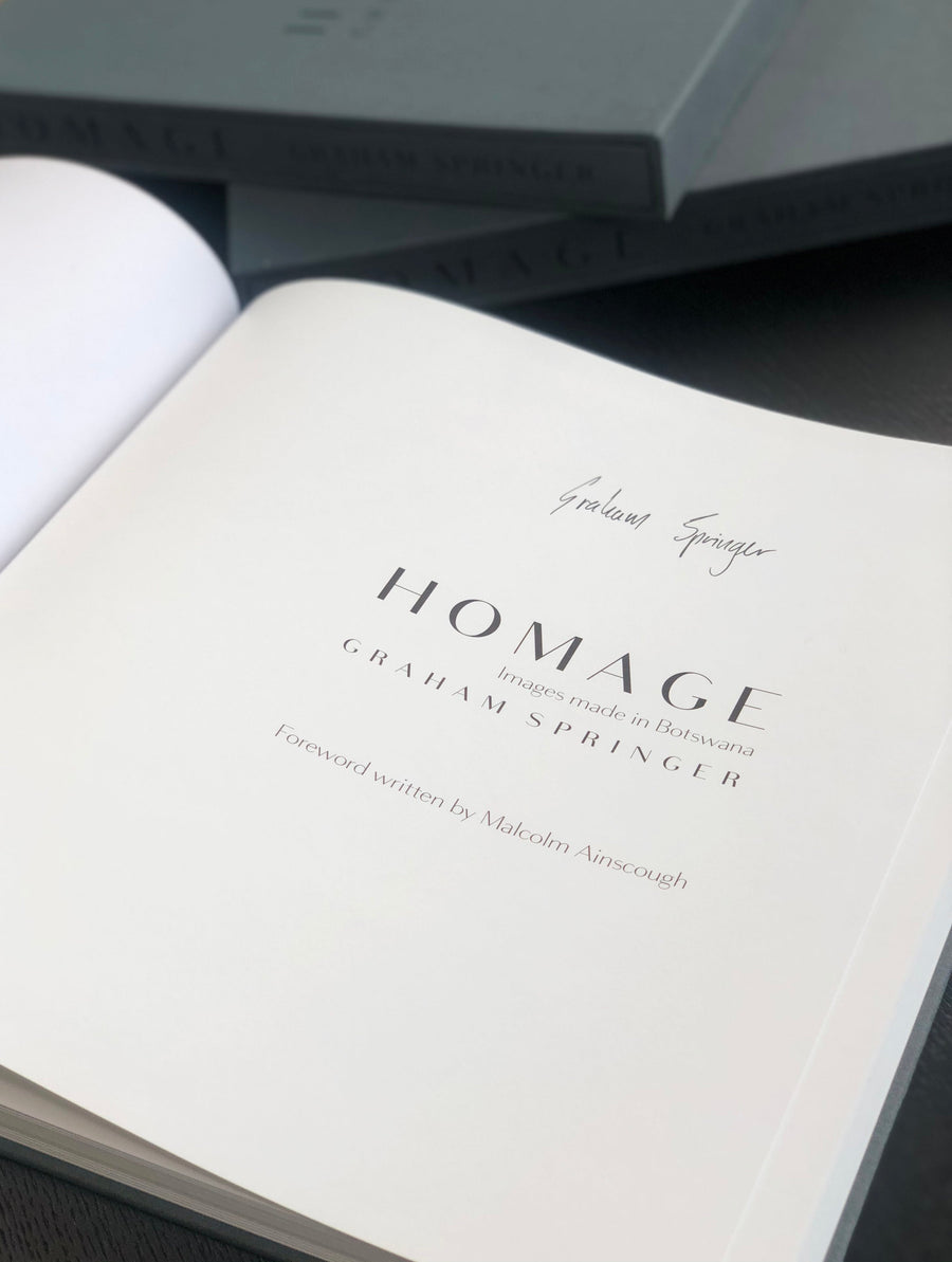 HOMAGE | COFFEE TABLE BOOK